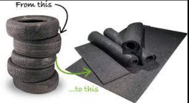 Recycled Rubber's Benefits As A Building Material