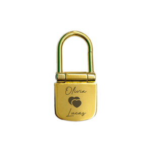 Lock and Key Keychains