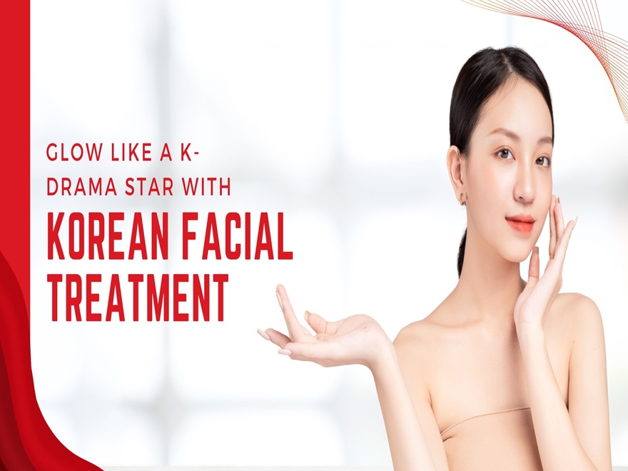 Korean facial treatment