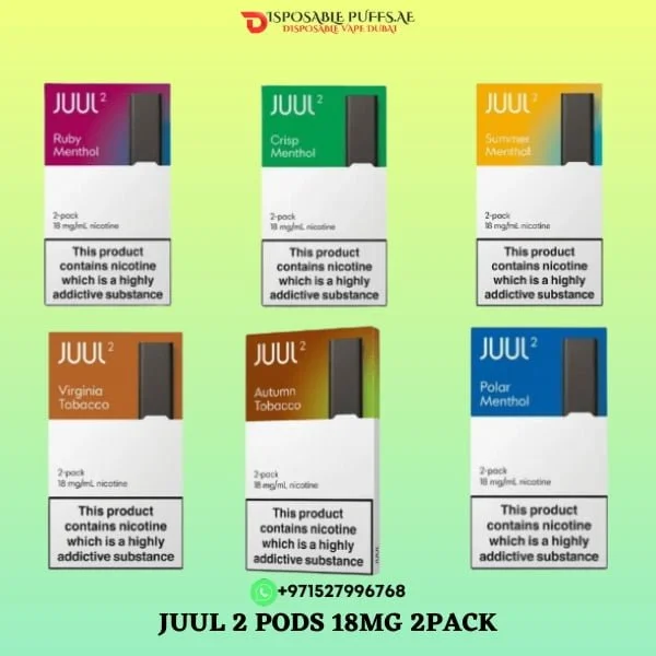 Discovering the Greatest: JUUL 2 Pods 18mg Currently Available in Dubai