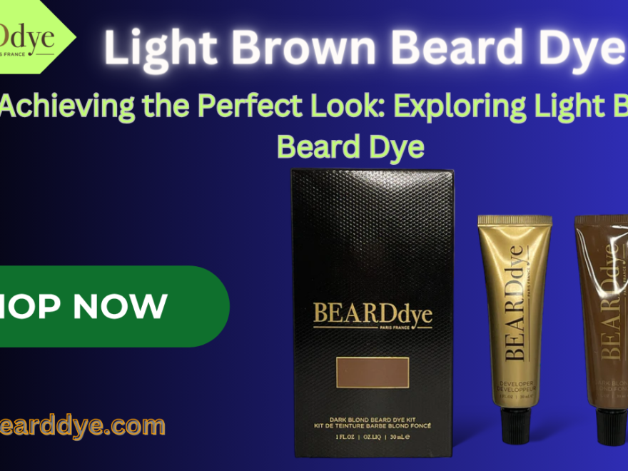 Light Brown Beard Dye